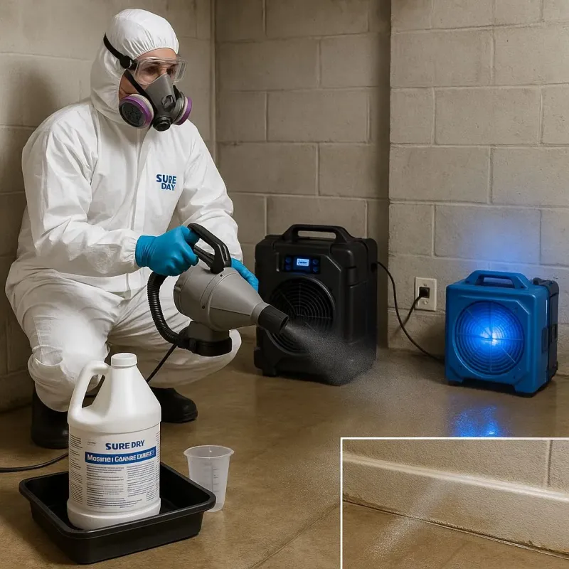 Sanitization and Odor Removal process in Salome, AZ