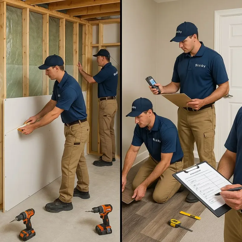 Repairs and Reconstruction process in Salome, AZ